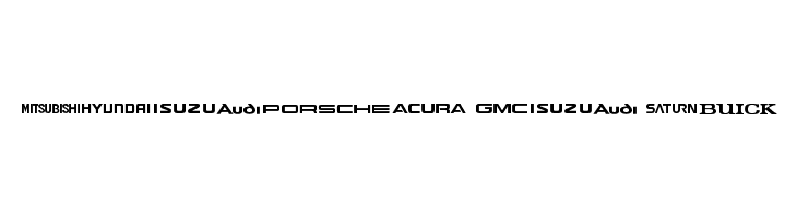 Auto Motive  Free Fonts Download