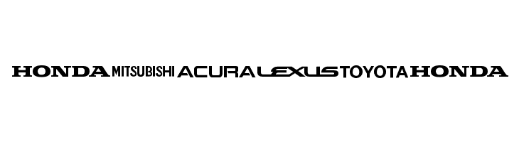 Auto Motive  Free Fonts Download
