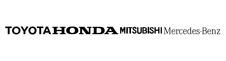 Auto Motive  Free Fonts Download