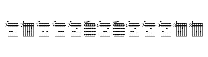 FarHat Acordes  Free Fonts Download