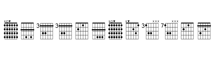 FarHat Acordes  Free Fonts Download