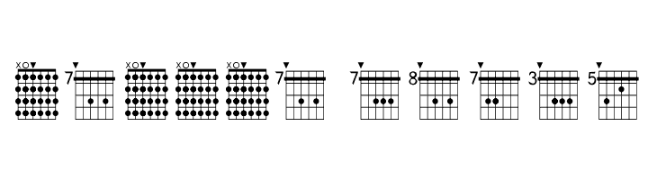 FarHat Acordes  Free Fonts Download