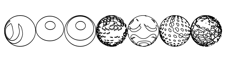 52 Sphereoids  Free Fonts Download