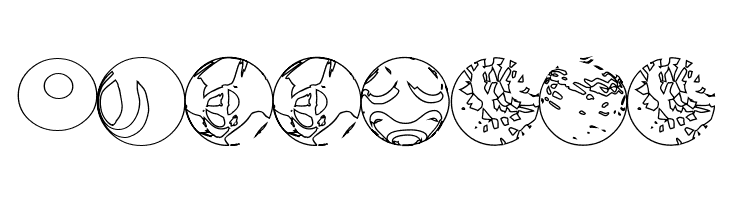 52 Sphereoids  Free Fonts Download