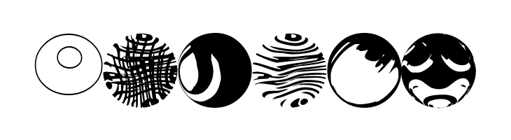 52 Sphereoids  Free Fonts Download