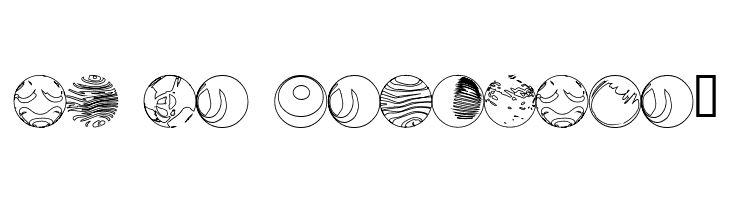 52 Sphereoids  Free Fonts Download