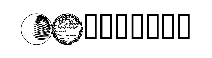 52 Sphereoids  Free Fonts Download