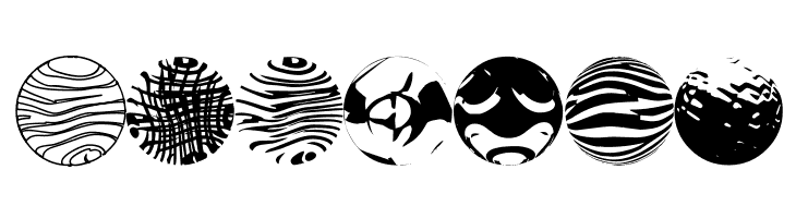 52 Sphereoids  Free Fonts Download