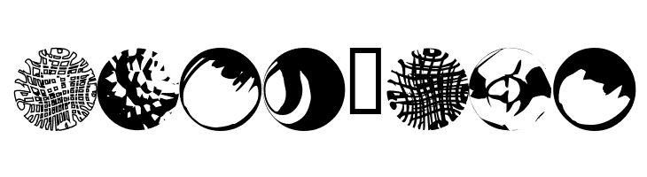 52 Sphereoids  Free Fonts Download