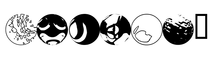 52 Sphereoids  Free Fonts Download