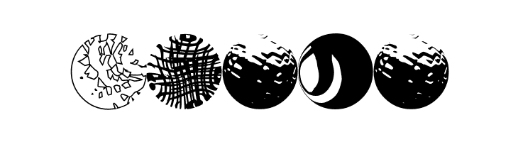 52 Sphereoids  Free Fonts Download