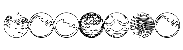 52 Sphereoids  Free Fonts Download