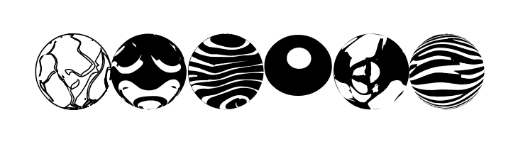 52 Sphereoids  Free Fonts Download