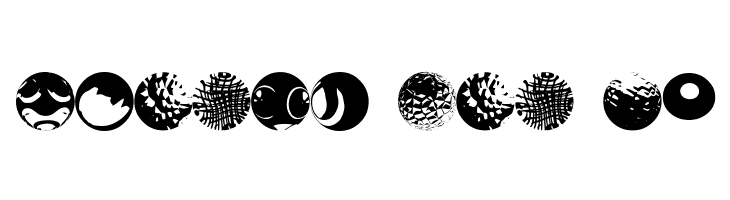 52 Sphereoids  Free Fonts Download