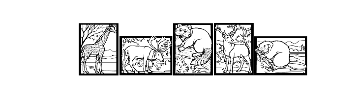 WWAnimalPrints  Free Fonts Download