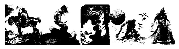 FrazettaBats1  Free Fonts Download