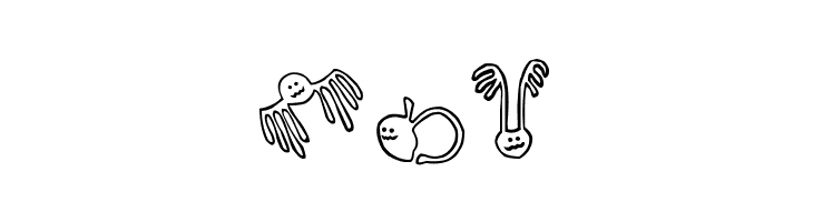 happy offsprings of plankton  Free Fonts Download