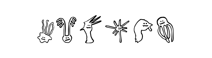 happy offsprings of plankton  Free Fonts Download