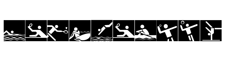 Olympicons 2  Free Fonts Download