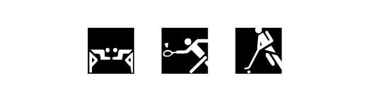Olympicons 2  Free Fonts Download
