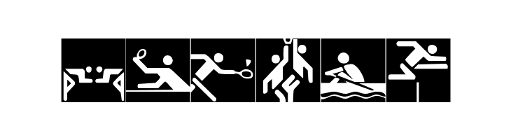 Olympicons 2  Free Fonts Download