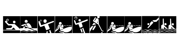 Olympicons 2  Free Fonts Download