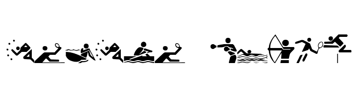 Olympicons Regular  Free Fonts Download