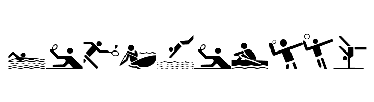Olympicons Regular  Free Fonts Download