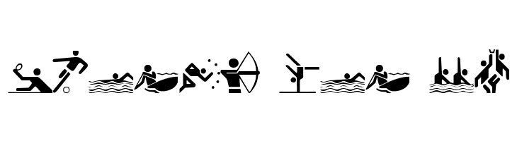 Olympicons Regular  Free Fonts Download