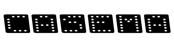 Domino flad kursiv  Free Fonts Download