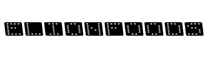 Domino flad kursiv  Free Fonts Download