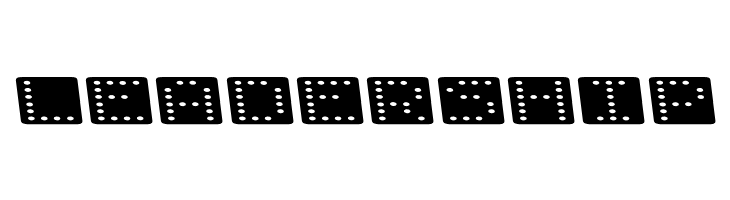 Domino flad kursiv  Free Fonts Download