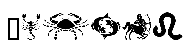 GE Zodiac  Free Fonts Download
