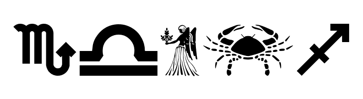 GE Zodiac  Free Fonts Download