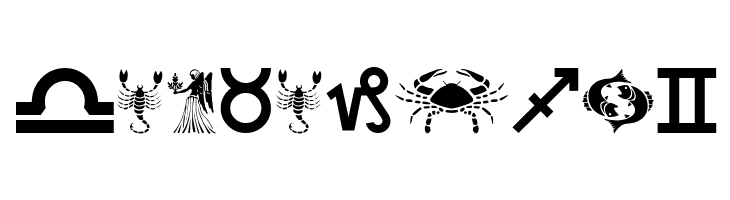 GE Zodiac  Free Fonts Download