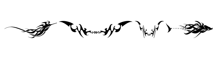 tribalz by marioz  Free Fonts Download