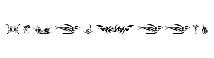 tribalz by marioz  Free Fonts Download