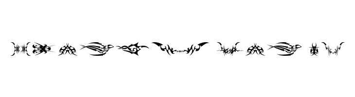 tribalz by marioz  Free Fonts Download