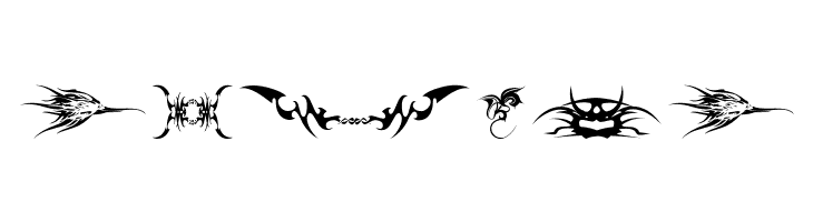 tribalz by marioz  Free Fonts Download