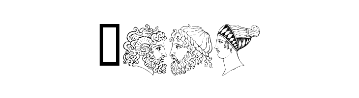 Ancient Heads  Free Fonts Download