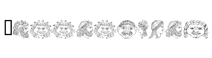 Ancient Heads  Free Fonts Download