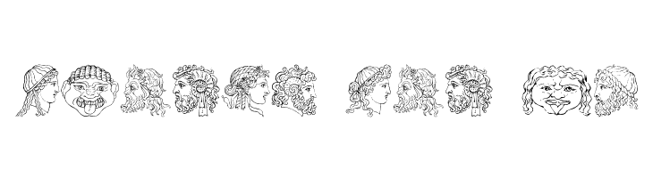 Ancient Heads  Free Fonts Download