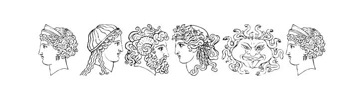 Ancient Heads  Free Fonts Download