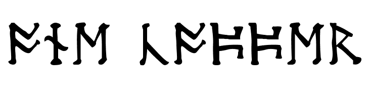 Moon-Runes  Free Fonts Download