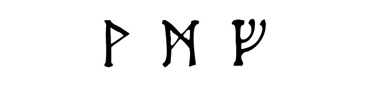 Moon-Runes  Free Fonts Download
