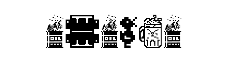 Fontalicious Thingbats  Free Fonts Download