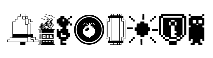 Fontalicious Thingbats  Free Fonts Download