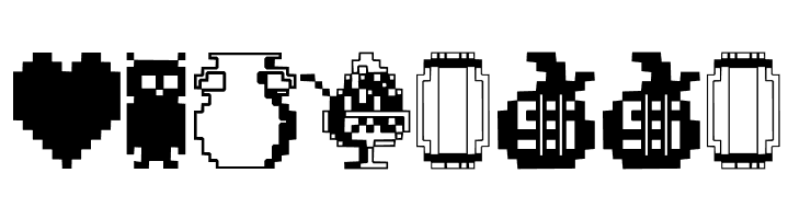 Fontalicious Thingbats  Free Fonts Download