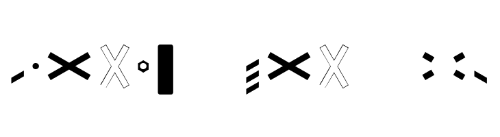 Zeichen Dreihundert  Free Fonts Download