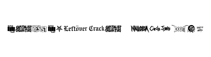 punk rawk dingbatz  Free Fonts Download